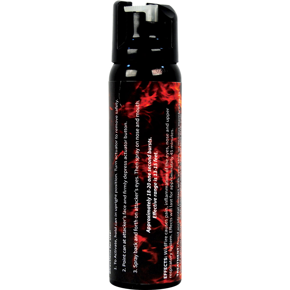 WildFire 1.4% MC 4 oz pepper spray fogger view 5